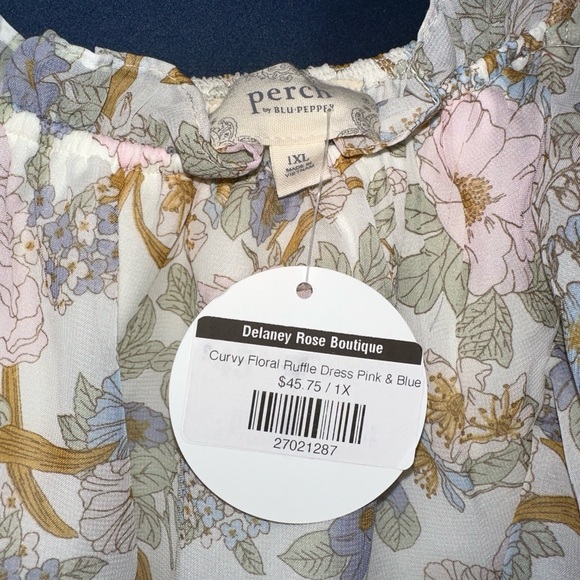 Floral Ruffle Dress - Picture 5 of 5